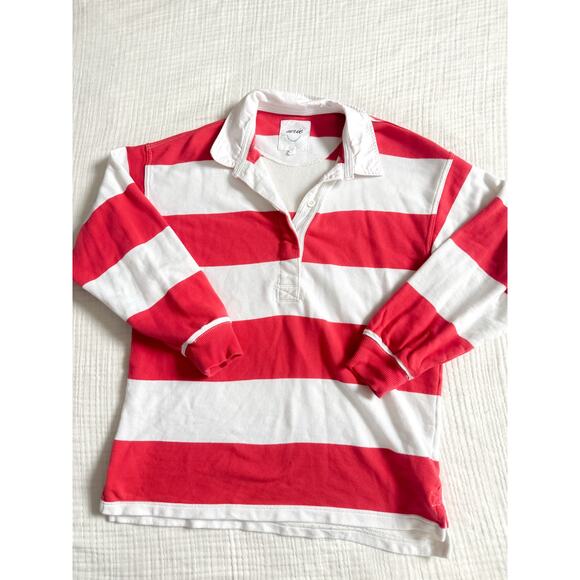 Aerie Prep Rally Rugby Sweatshirt - Picture 2 of 4